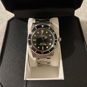 Custom Mod Watch “Sea-Dweller” Great White Automatic Watch